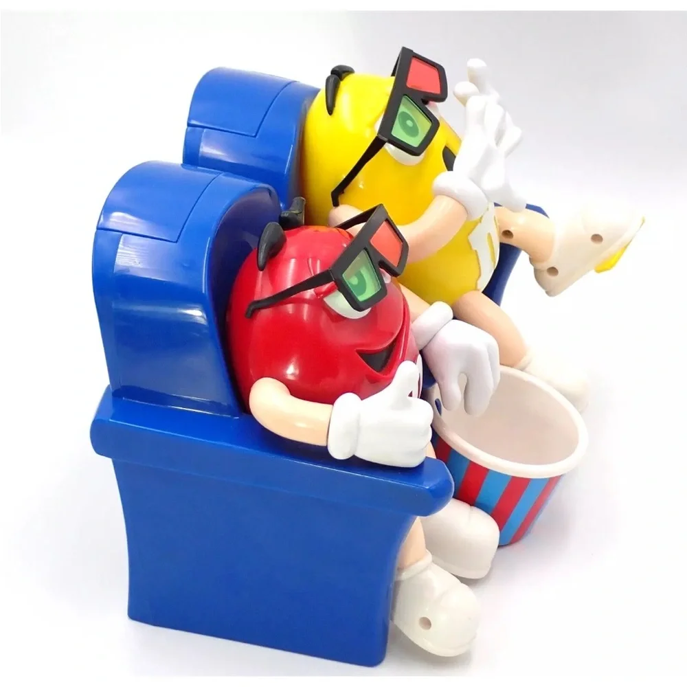Vintage M&M Candy Dispenser At The Movies in 3-D Collectible Limited Edition